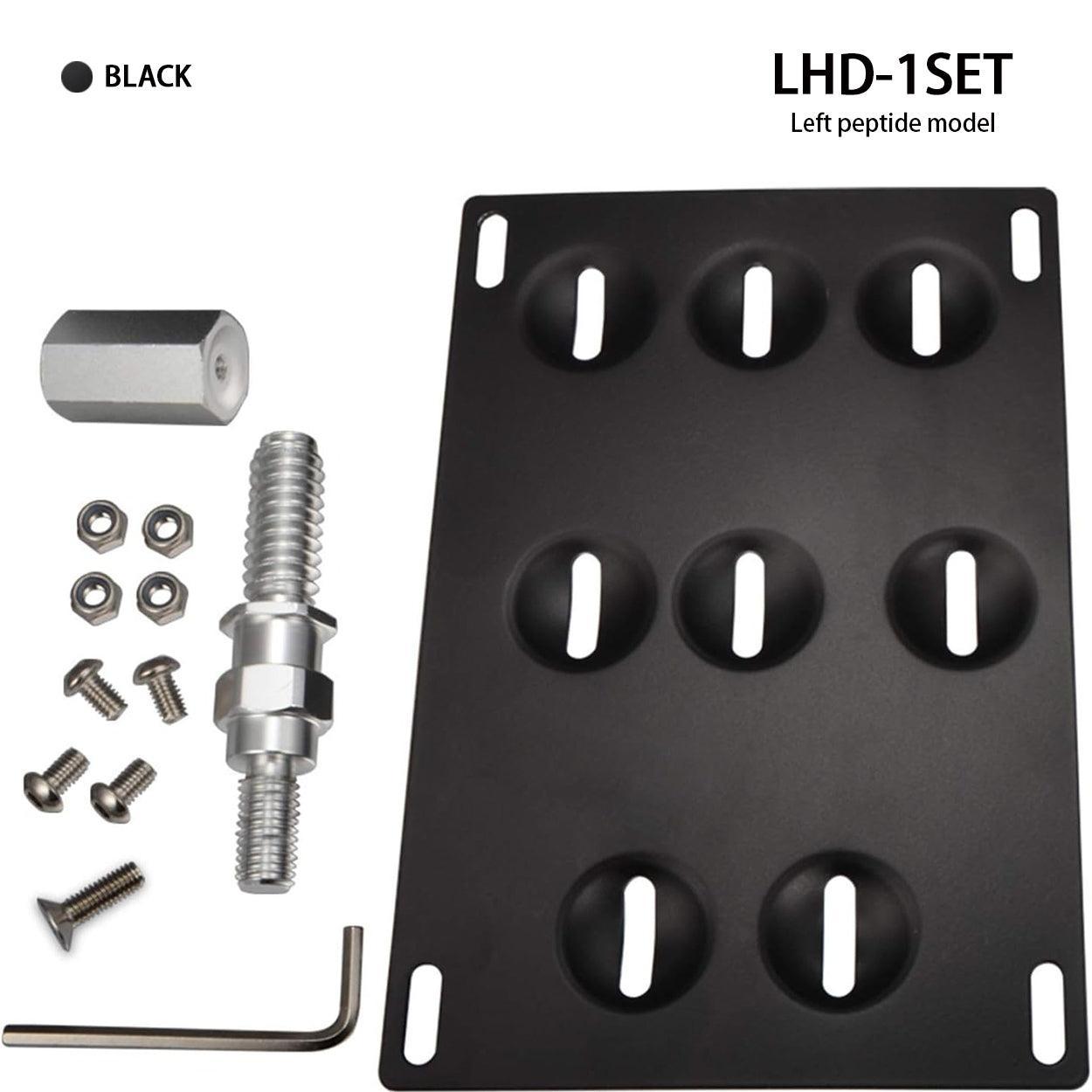 Front Bumper Tow Hook Adapter License Plate Mounting Bracket for BMW (E39 E46 E90 E91 E92 E93 E70 E71 F10 F30 G30 X1 X3 X4 X5 X6)-autoydsstore