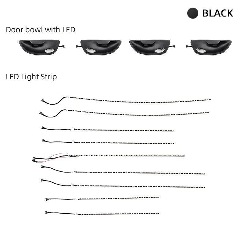 For Bmw F10 Led Light Car Accessories Interior Decorative Lights Rgb Auto Acessories Lighting Neon Strip Decorations Vehicles-autoydsstore