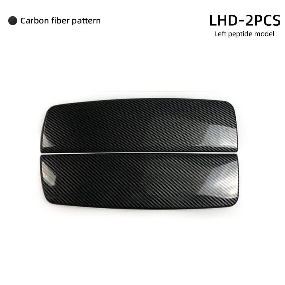 YDSSTORE  for BMW 7 Series E65 E66 2002-2008 ABS Carbon Fiber Color Car Interior Center Armrest Box Cover Console Box Storage Box Trim Covers(745i 745Li 750i 750Li 760i 760Li)-autoydsstore