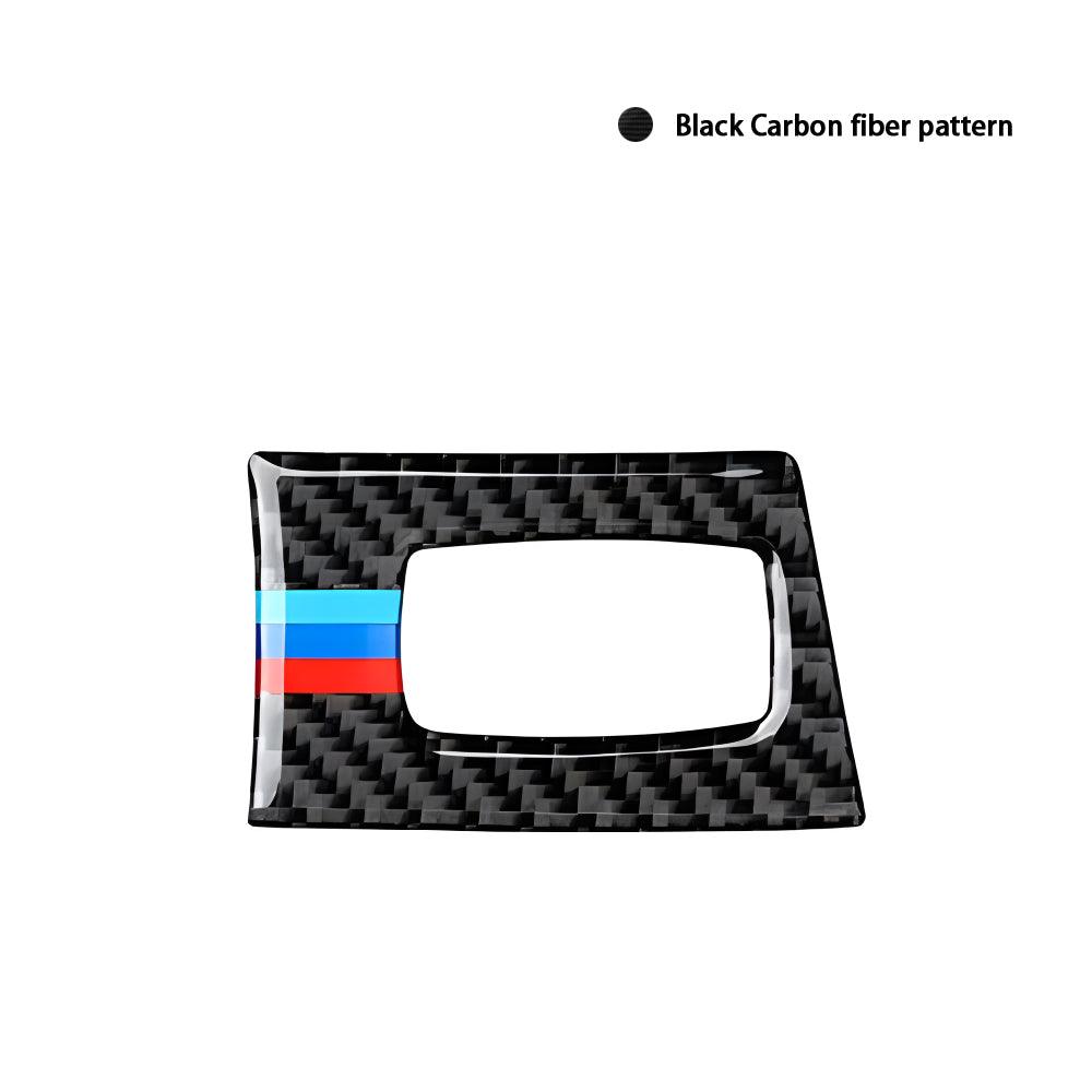 Car Key Engine Start Stop Push Start Button Frame Trim Cover Carbon Fiber Sticker Decal fits for BMW E90 E92 E93 2006 2007 2008 2009 2010 2011 Accessories-autoydsstore