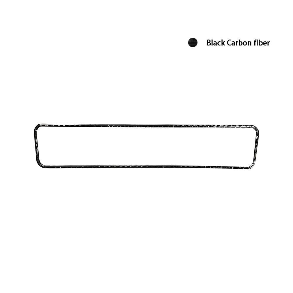 YDSSTORE  Real Premium Carbon Fiber Car Central Air Conditioner Vent Outlet Cover Interior Trim Compatible with BMW 3 Series E90 E92 E93 318i 320i 325i 328i 330i 335i 2006-2012 Accessories Black-autoydsstore