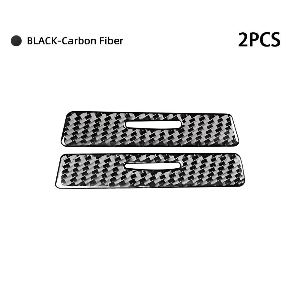 YDSSTORE  Real Premium Carbon Fiber Car Co-Pilot Cup Holder Panel Cover Decal Interior Trim Compatible with BMW 3 Series E90 E92 E93 318i 320i 325i 328i 330i 335i 2006-2012 Accessories Black-autoydsstore