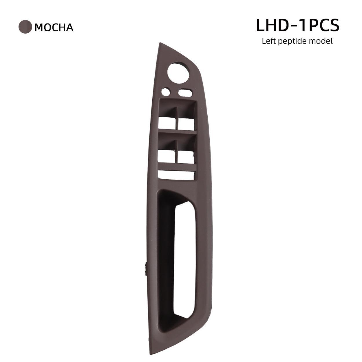 for BMW X5 X6 Door Pull Handle. Inner Door Trim Grab Cover Passenger Side Right Front/left Right Rear Door Armrest Bracket (Fits:BMW X5 2008-2013 and BMW X6 2008-2014) (Leather Cover NOT Inculded)-autoydsstore