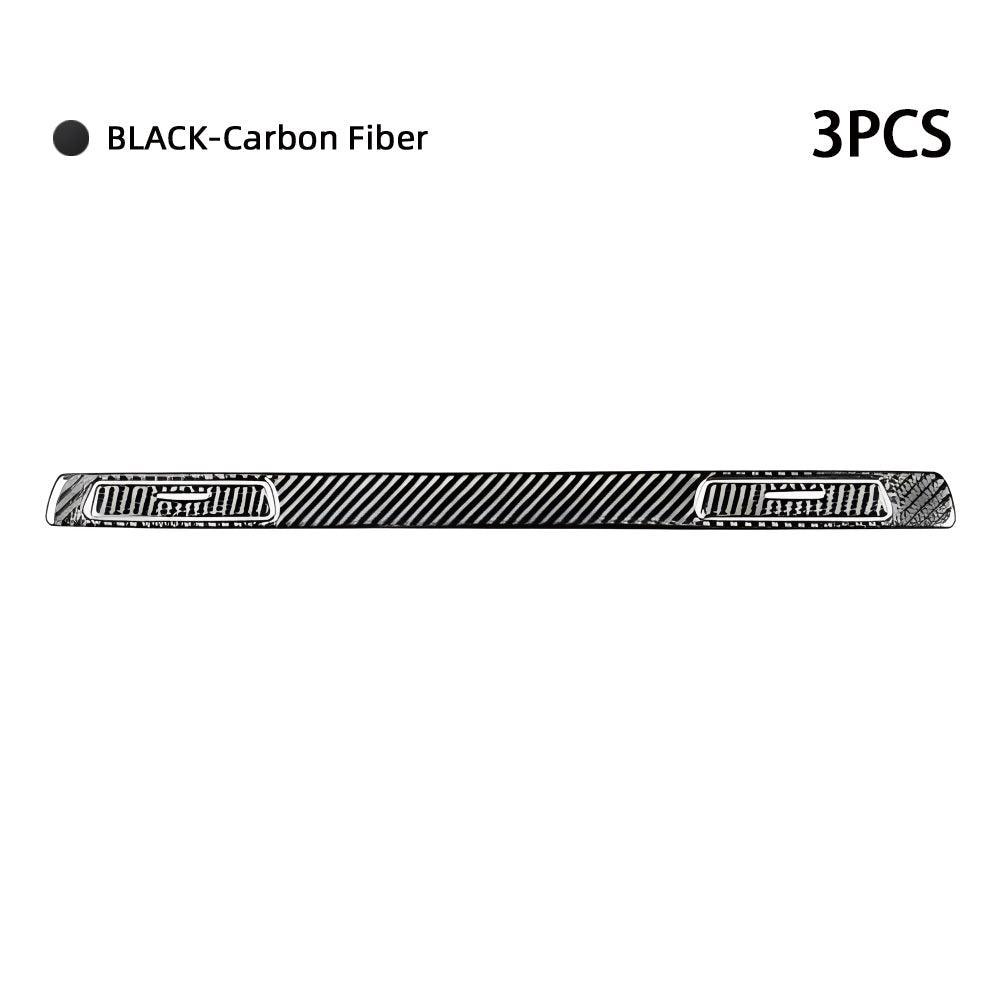 YDSSTORE  Real Premium Carbon Fiber Car Co-Pilot Cup Holder Cover Interior Trim Kit Compatible with BMW 3 Series E90 E92 E93 328i 330i 335i 2006-2012 Accessories Black 3PCS-autoydsstore