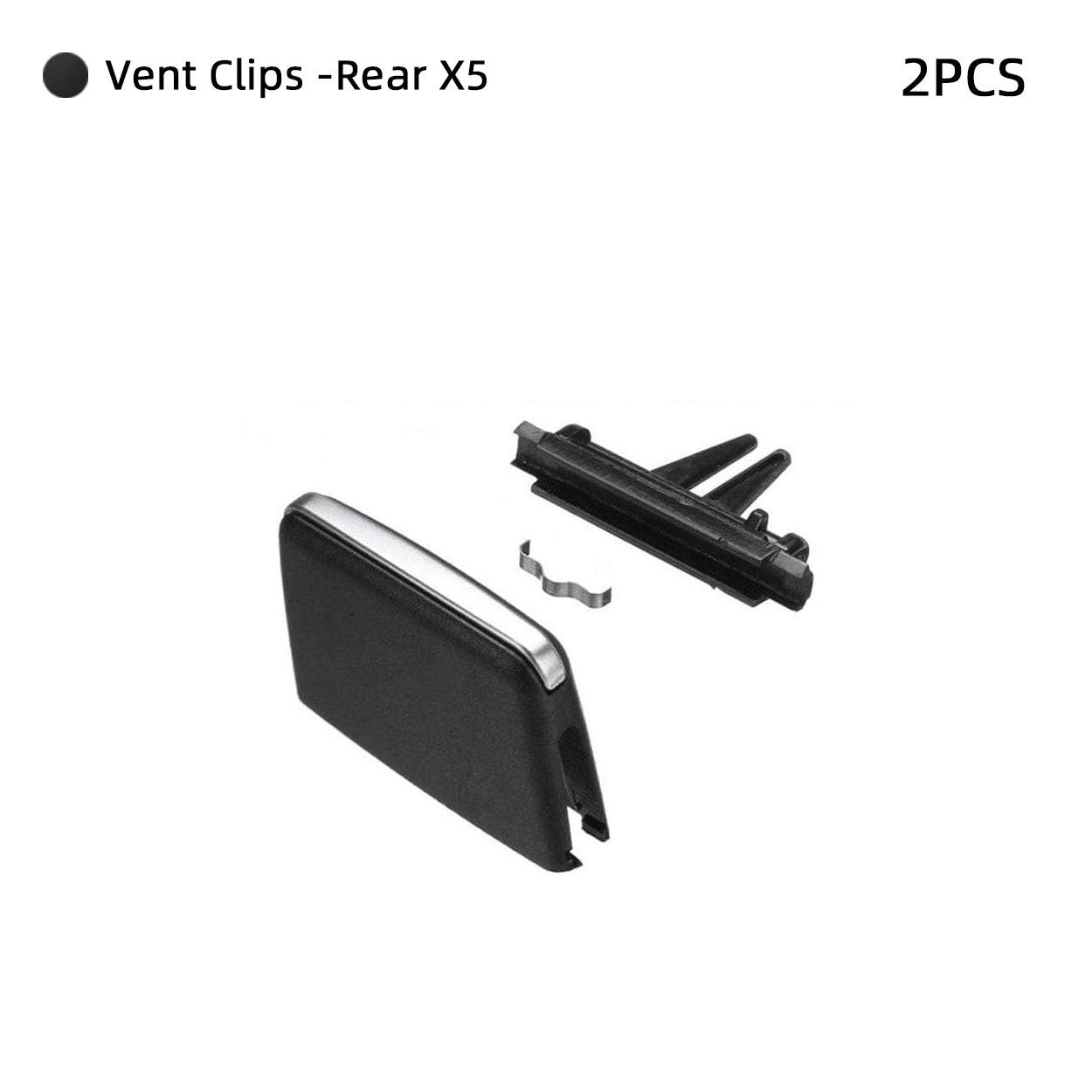 BMW Air Vent Clips Tab Repair Kit for Rear Row Grille Compatible with BMW X5 E70 2006-2012 X6 E71 2008-2013 Upgraded AC Vent Outlet Clips-autoydsstore
