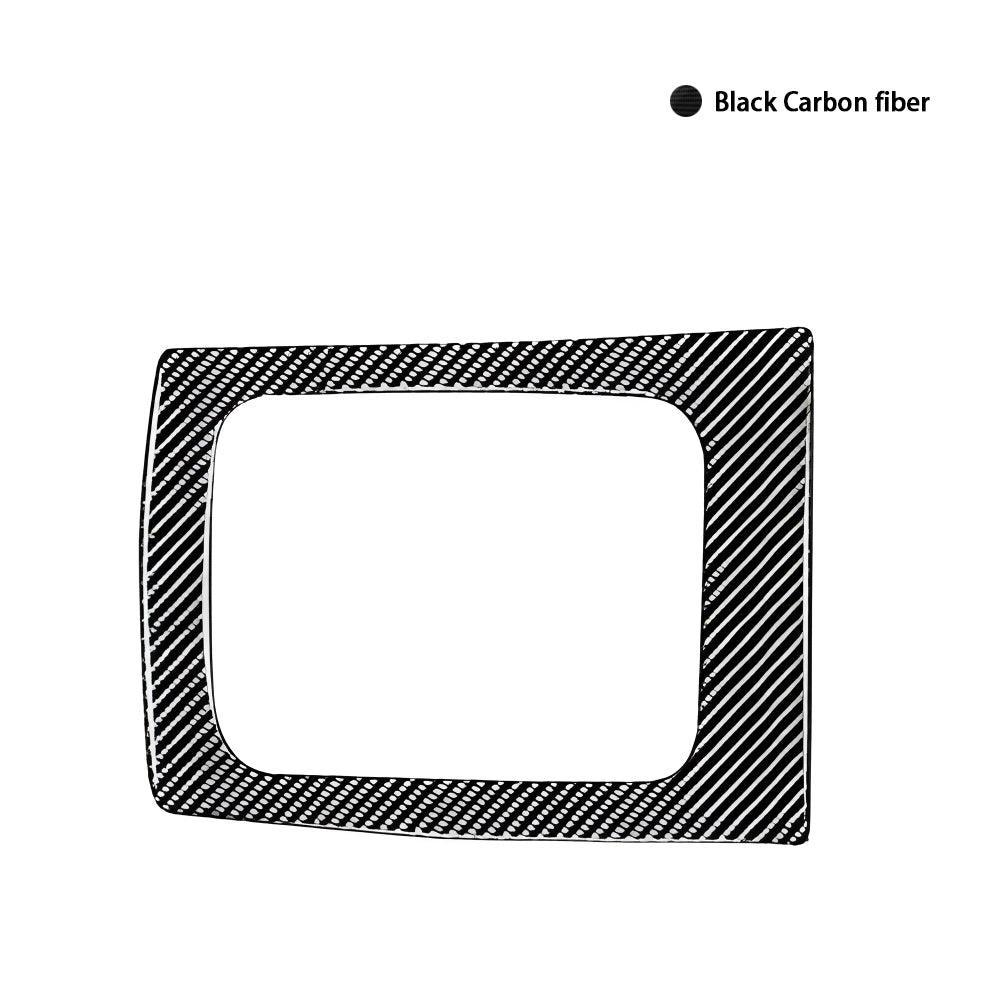 Real Premium Carbon Fiber Car Rear Storage Box Frame Cover Sticker Interior Trim Compatible with BMW E92 M3 2007-2013 Accessories Black-autoydsstore