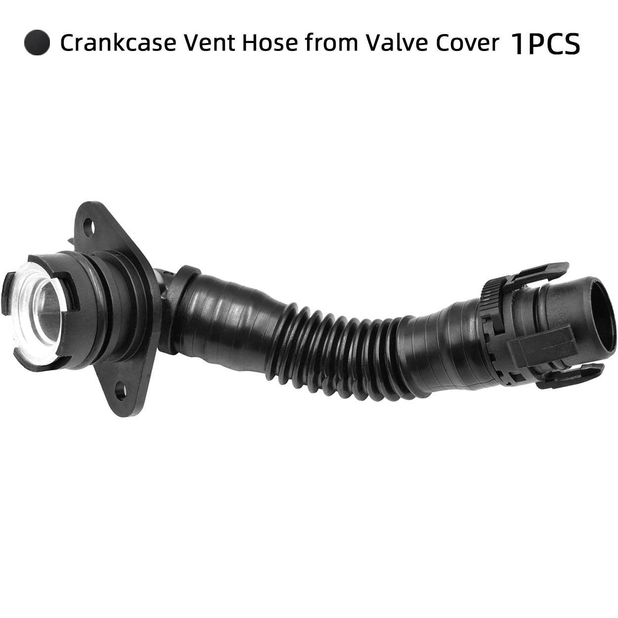 Crankcase Vent Hose Valve Cover 11127584128 for BMW N55 Engine PCV Breather Hose Compatible with  E88  E90 E91 F10 F11 F12 F13 E84 F25 F26  E70 F15 E71 F16-autoydsstore