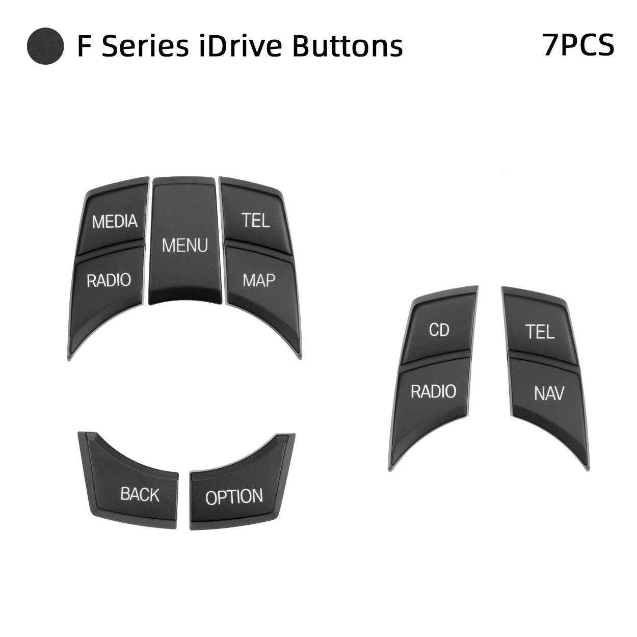 BMW iDrive Multimedia Control Button Replacement  Compatible with 1 Series F20 F21. 2 Series F22 F23 F45 F46. 3 Series F30 F31 F32 F33 F36. 4 Series F32 F33 F36. 5 Series F07 F10 F11. 7 Series F01 F02 F03 F04. X1 F48. X3 F25. X4 F26. X5 F15. X6 F16-autoydsstore