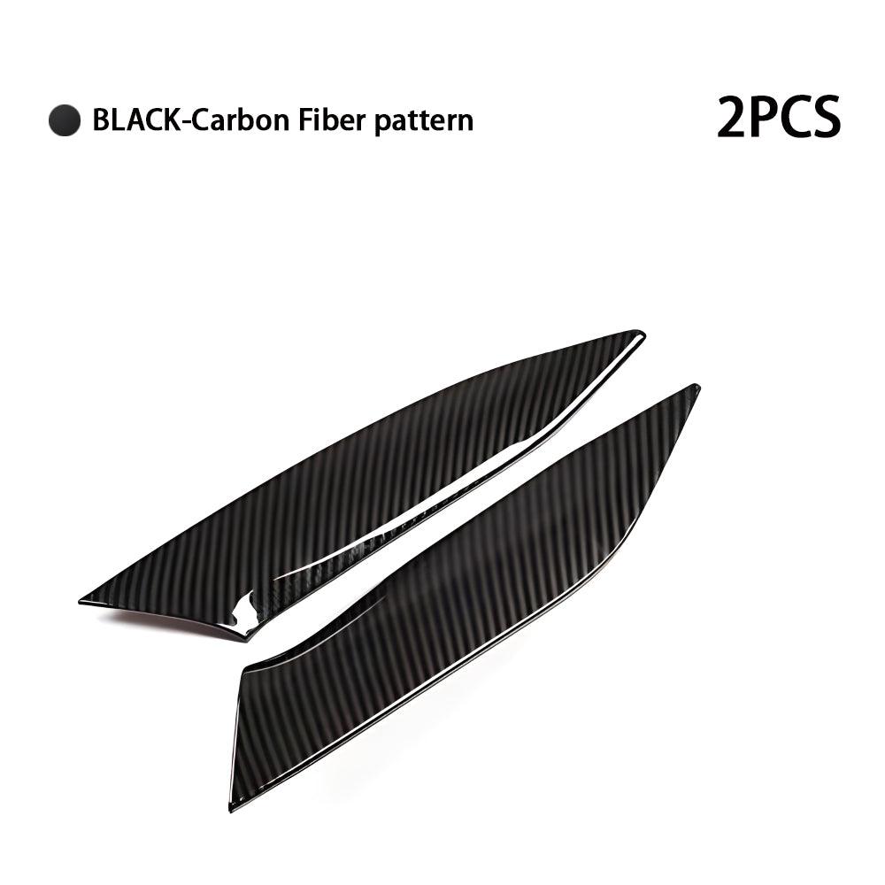 YDSSTORE Car Carbon Fiber Central Control Gear Box Side Cover Panel Frame Trim Decoration for BMW 3 Series G20 330i M340i 2019 2020 2021 2022 2023 2024 Interior Accessories-autoydsstore