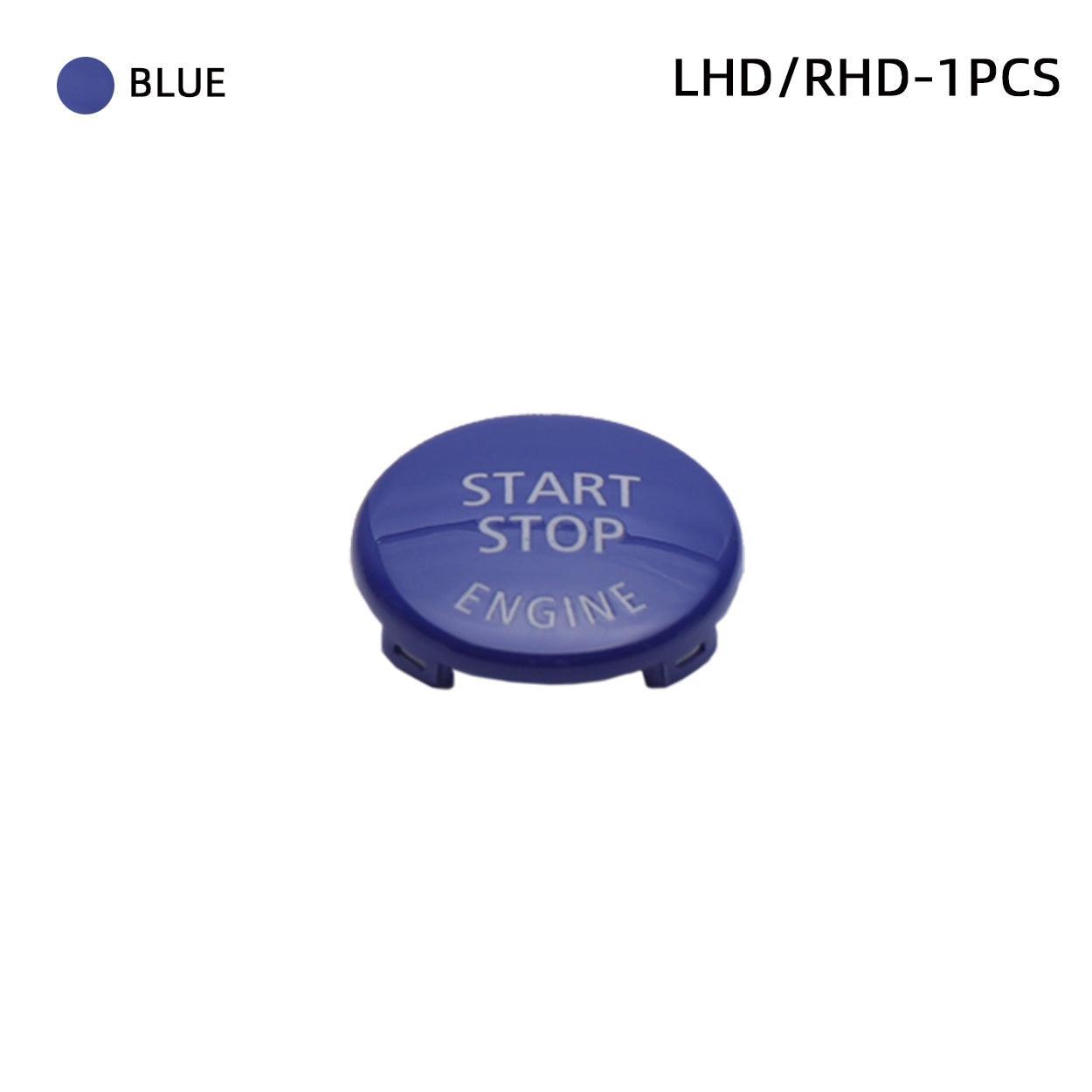 Sports Red Start Stop Button for BMW (1. 3. 5. 6 Series. X1. X3. X5. X6) - Compatible with E81. E90. E91. E60. E63. E84. E83. E70. E71 - Engine Ignition Switch Replacement-autoydsstore