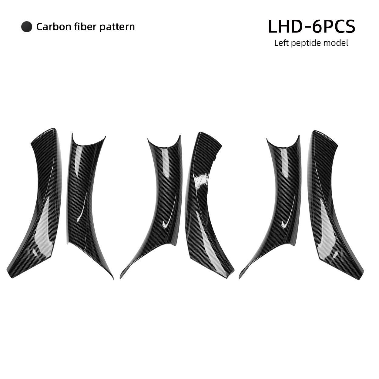 6PCS Door Handle Covers for BMW 3 Series E90/E91 (2006-2011) – Left & Right Passenger Door Pull Handles for BMW 325i. 328i. 335i. 330i-autoydsstore