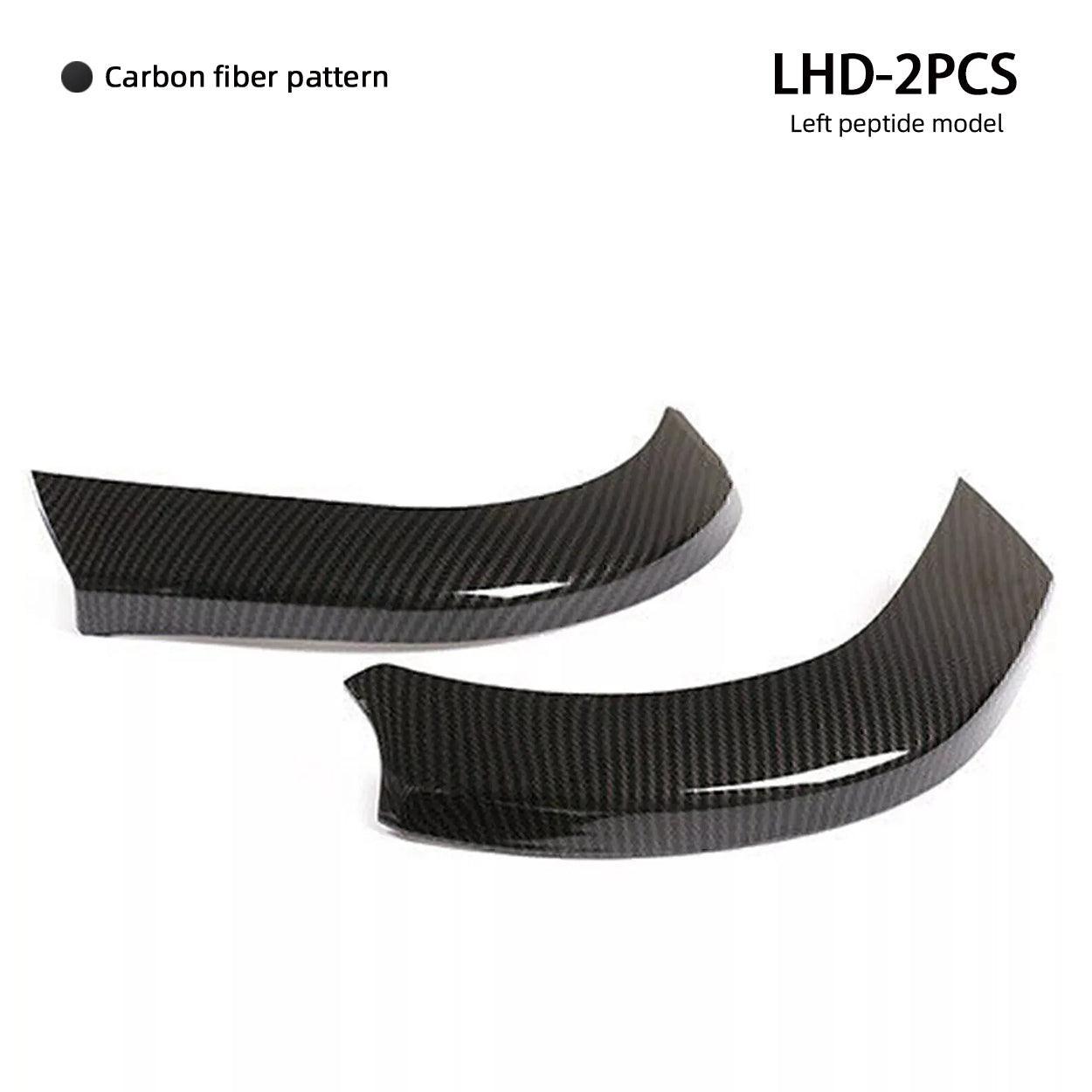 Carbon Fiber ABS Rear Air Vent Outlet Trim Cover Decor for BMW 5 Series F10 (2011-2017)