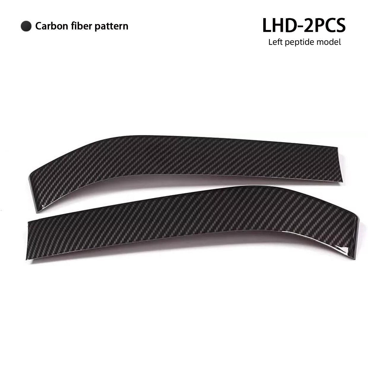 Carbon Fiber Color Rear Air Vent Outlet Cover Trim for BMW X5 X6 F15 F16 (2014-2018)