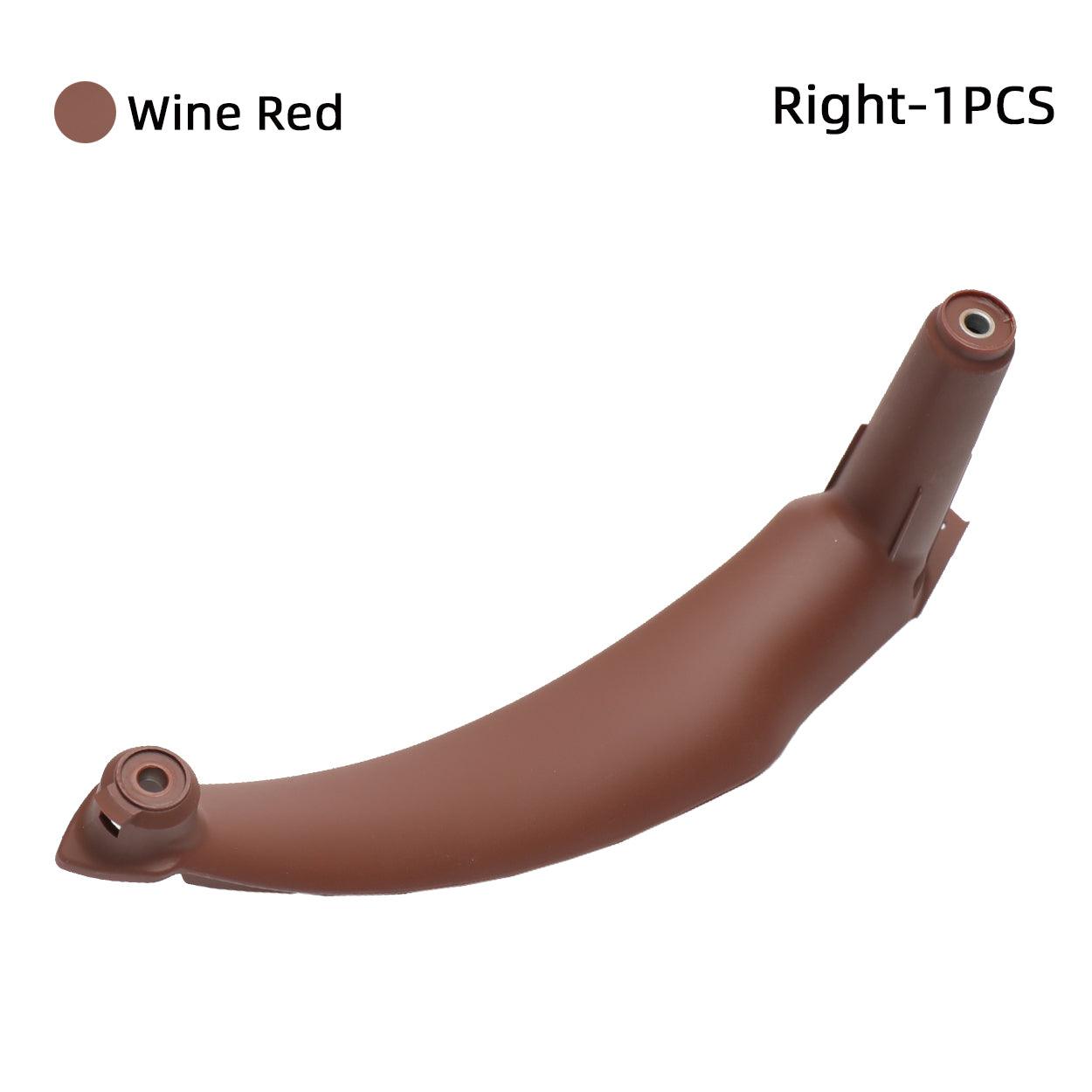 for BMW X5 X6 Door Pull Handle. Inner Door Trim Grab Cover Passenger Side Right Front/left Right Rear Door Armrest Bracket (Fits:BMW X5 2008-2013 and BMW X6 2008-2014) (Leather Cover NOT Inculded)-autoydsstore