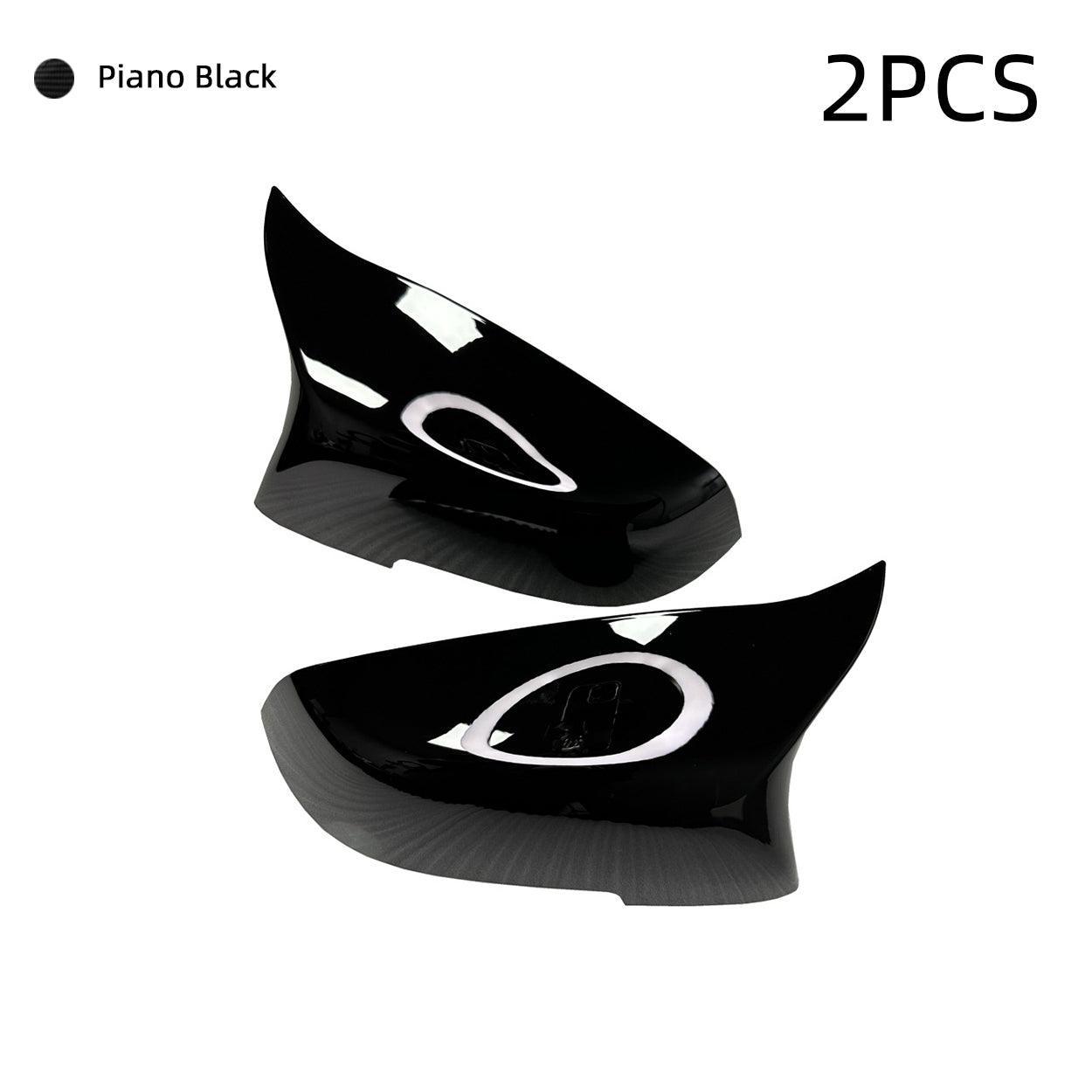 Car Side Mirror Caps for 2013-2018 BMW 5 6 7 Series F10 F07 F18 F11 F06 F12 F13 F02 520i 528i 535i 640i 650i Facelift Models Exterior Carbon Fiber Accessories Replacement Tuning Parts - 1 Pair-autoydsstore