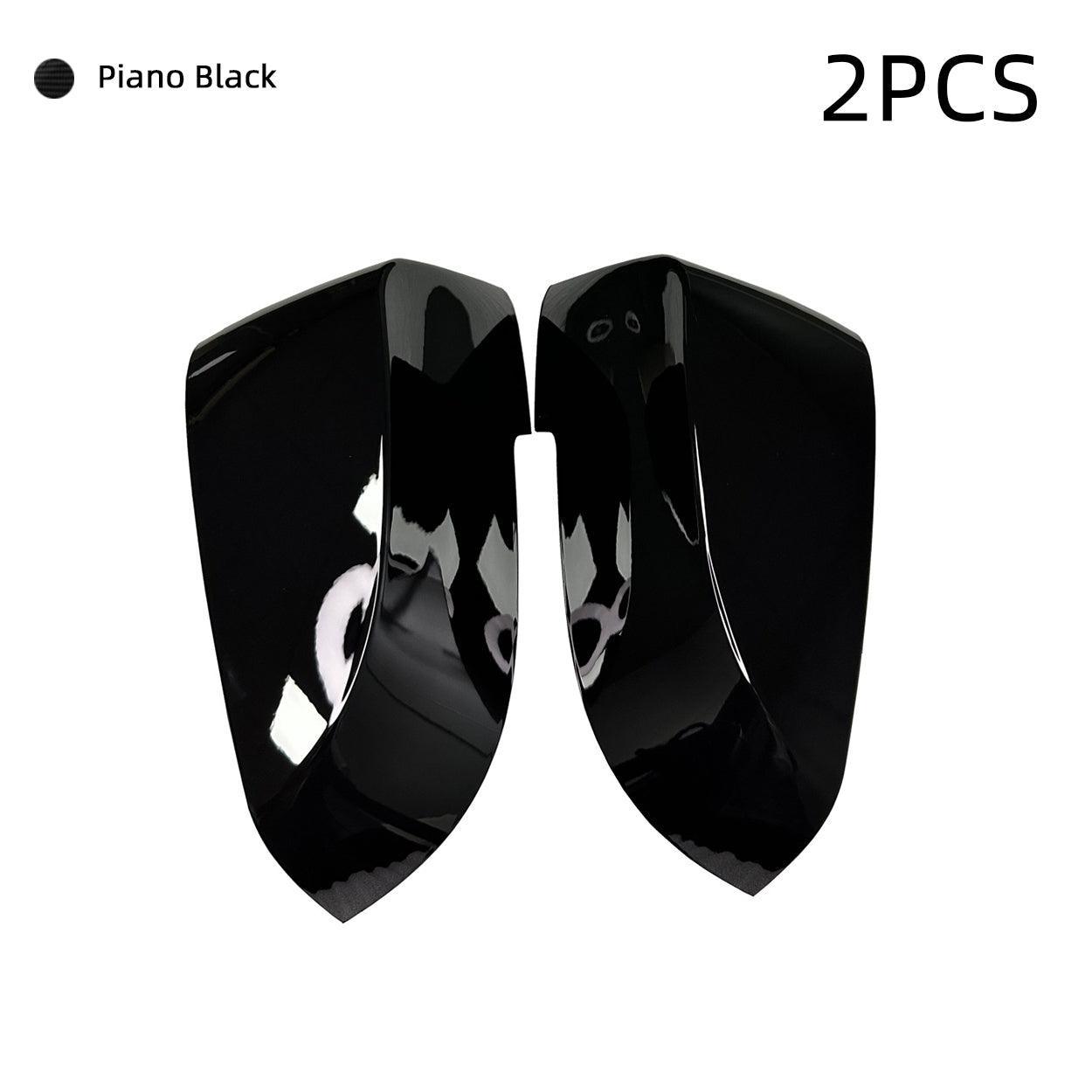 Car Side Mirror Caps for 2013-2018 BMW 5 Series F10 F11 F18. 6 Series F06 F12 F13. 7 Series F02 Facelift Models - Carbon Fiber Replacement Accessories - 1 Pair-autoydsstore