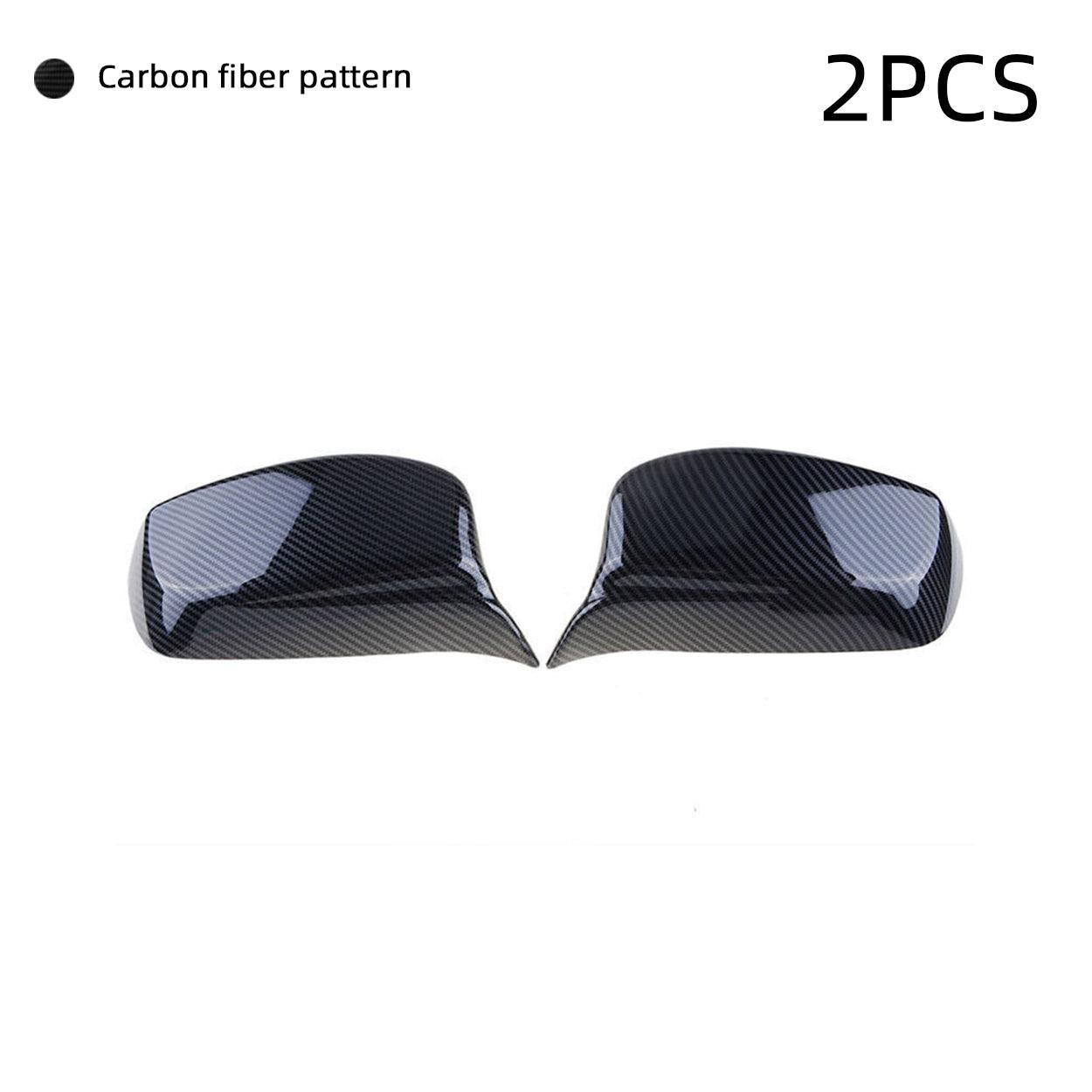 Black M Style Side Wing Mirror Cover Caps Compatible with BMW 5 Series E60 E61 E63 E64 2003-2007 Pre-Lci-autoydsstore