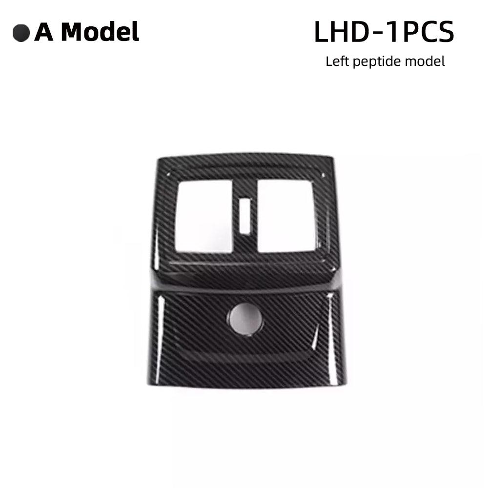 ABS Carbon Fiber pattern Rear Air Vent Outlet Cover Trim for BMW X1 F48 (2016-2022) & X2 F47 (2018-2022) - Stylish Interior Upgrade-autoydsstore