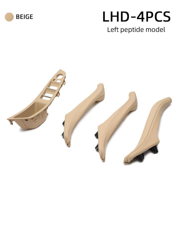 Leather Side Door Pull Handle for BMW 5 Series.Left Right Side Passenger Inner Door Handle Replacement for BMW F10 F11 F18 520 523 525 528 530 535 2010-2016-autoydsstore