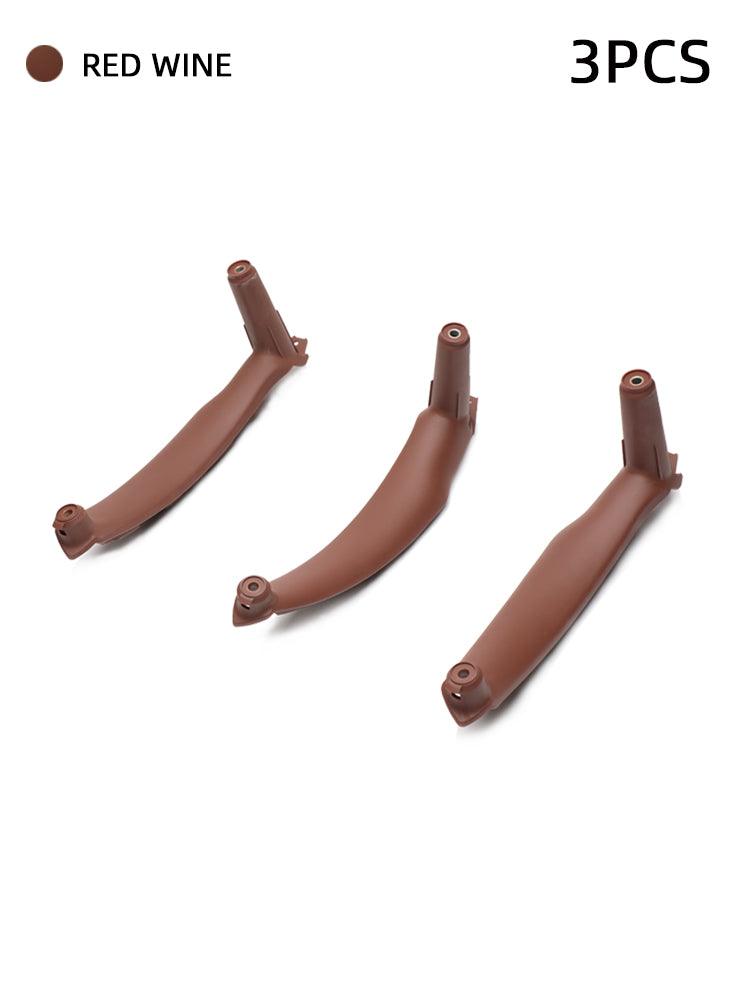 for BMW X5 X6 Door Pull Handle. Inner Door Trim Grab Cover Passenger Side Right Front/left Right Rear Door Armrest Bracket (Fits:BMW X5 2008-2013 and BMW X6 2008-2014) (Leather Cover NOT Inculded)-autoydsstore