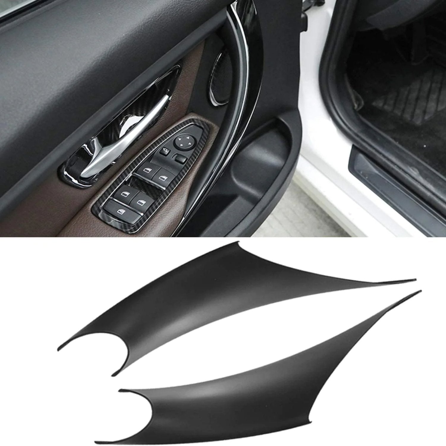 Modified For BMW 3/4 Series Car Door Handle-F30/F31/F32/F36 | Black 2pcs |YDSSTORE