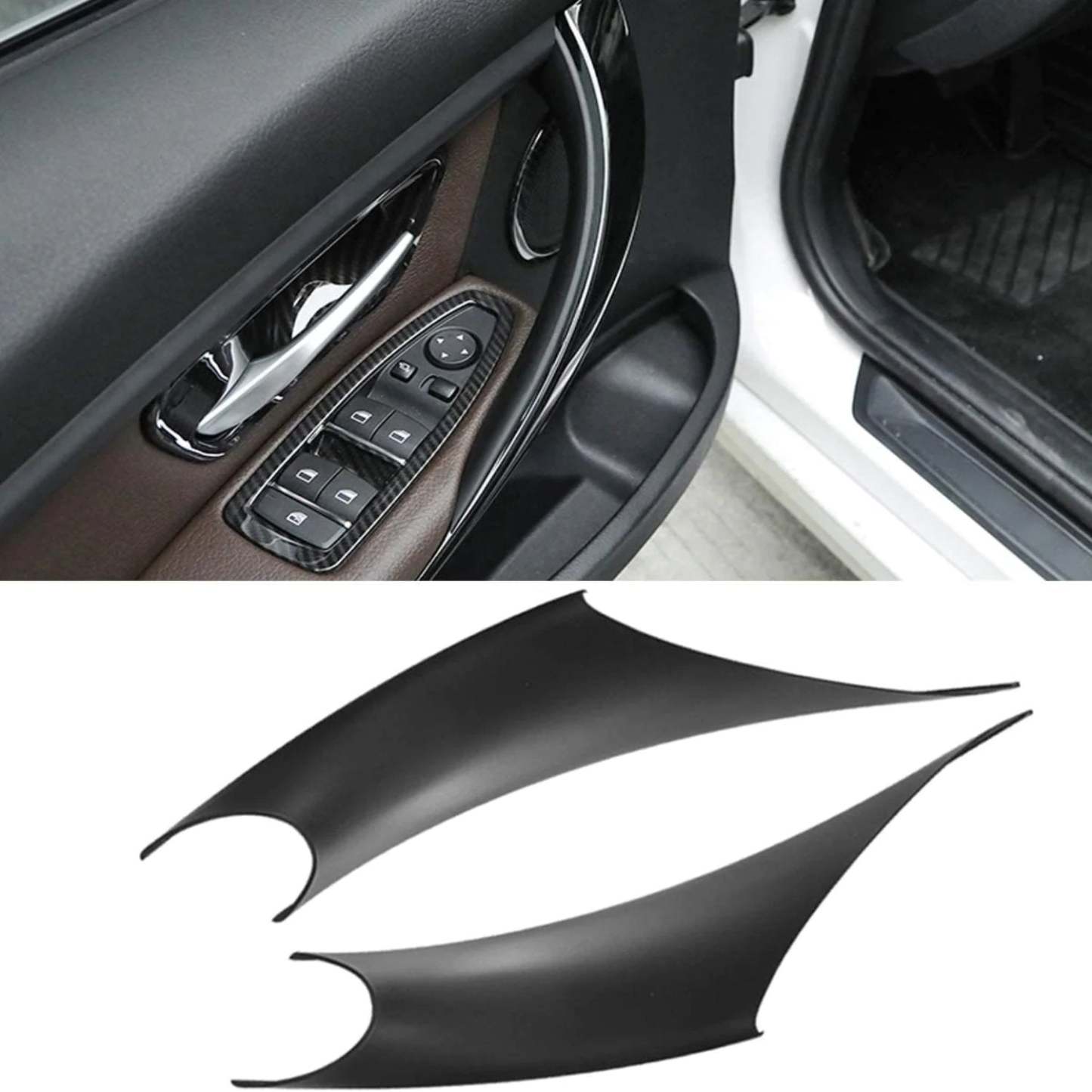 Modified For BMW 3/4 Series Car Door Handle-F30/F31/F32/F36 | Black 2pcs |YDSSTORE