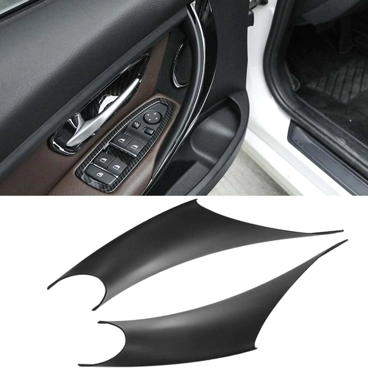 Modified For BMW 3/4 Series Car Door Handle-F30/F31/F32/F36 | Black 2pcs |YDSSTORE