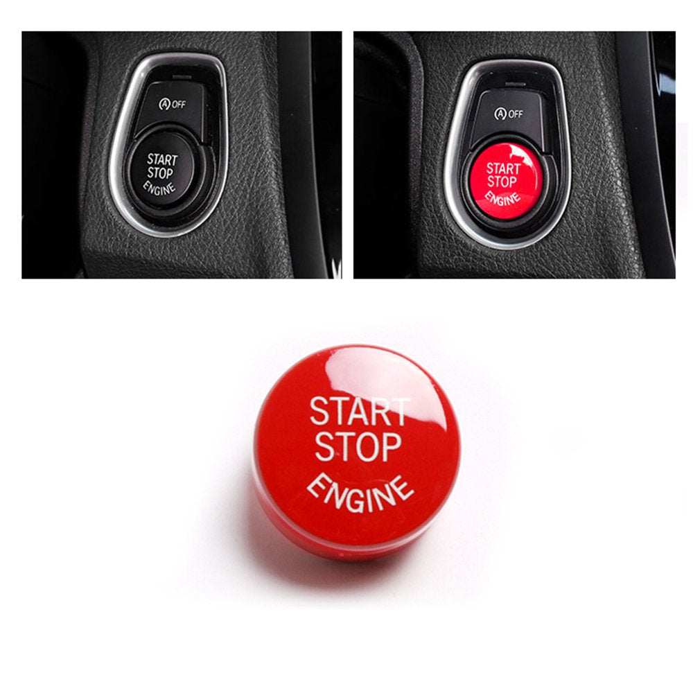 For BMW Start Stop Button Sports Red Engine Switch | YDSSTORE