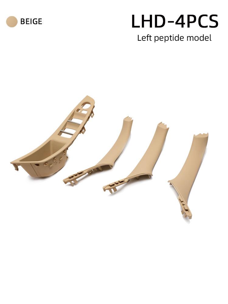 YDSSTORE 4PCS Door Handle Kit for BMW 5 Series F10/F11.Driver Side Window Switch Armrest+ Passenger Door Pull Handle+Window Switch Covers for BMW 520 523 525 528 530 535 (2010-2016)-autoydsstore