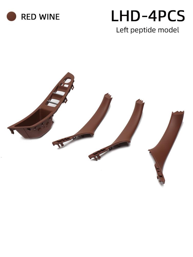 YDSSTORE 4PCS Door Handle Kit for BMW 5 Series F10/F11.Driver Side Window Switch Armrest+ Passenger Door Pull Handle+Window Switch Covers for BMW 520 523 525 528 530 535 (2010-2016)-autoydsstore