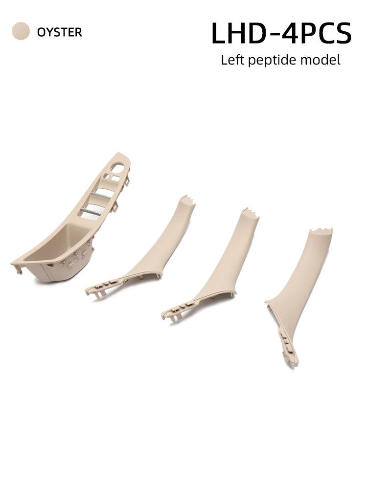 YDSSTORE 4PCS Door Handle Kit for BMW 5 Series F10/F11.Driver Side Window Switch Armrest+ Passenger Door Pull Handle+Window Switch Covers for BMW 520 523 525 528 530 535 (2010-2016)-autoydsstore