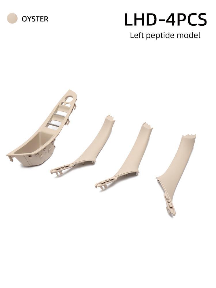 YDSSTORE 4PCS Door Handle Kit for BMW 5 Series F10/F11.Driver Side Window Switch Armrest+ Passenger Door Pull Handle+Window Switch Covers for BMW 520 523 525 528 530 535 (2010-2016)-autoydsstore