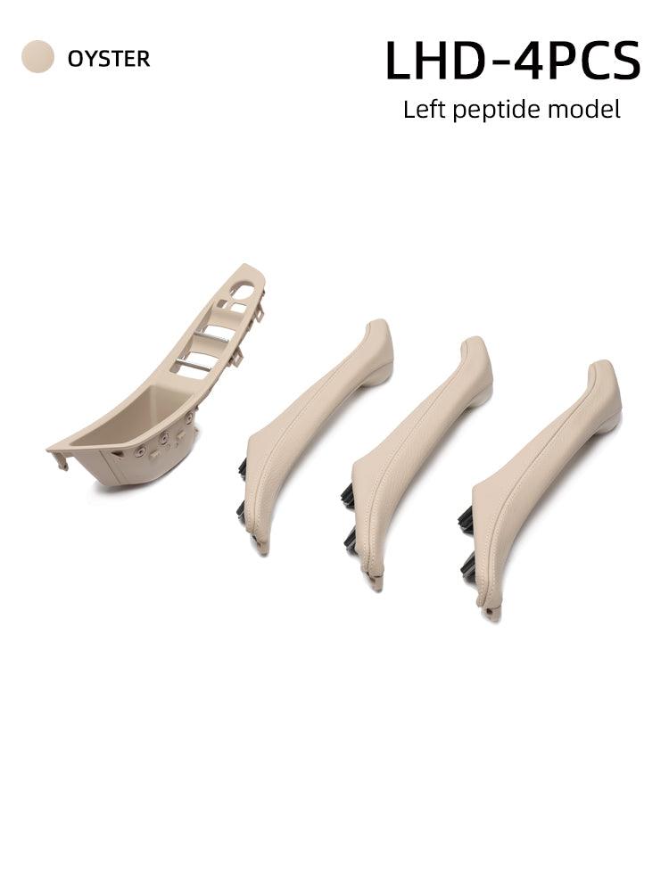 Leather Side Door Pull Handle for BMW 5 Series.Left Right Side Passenger Inner Door Handle Replacement for BMW F10 F11 F18 520 523 525 528 530 535 2010-2016-autoydsstore