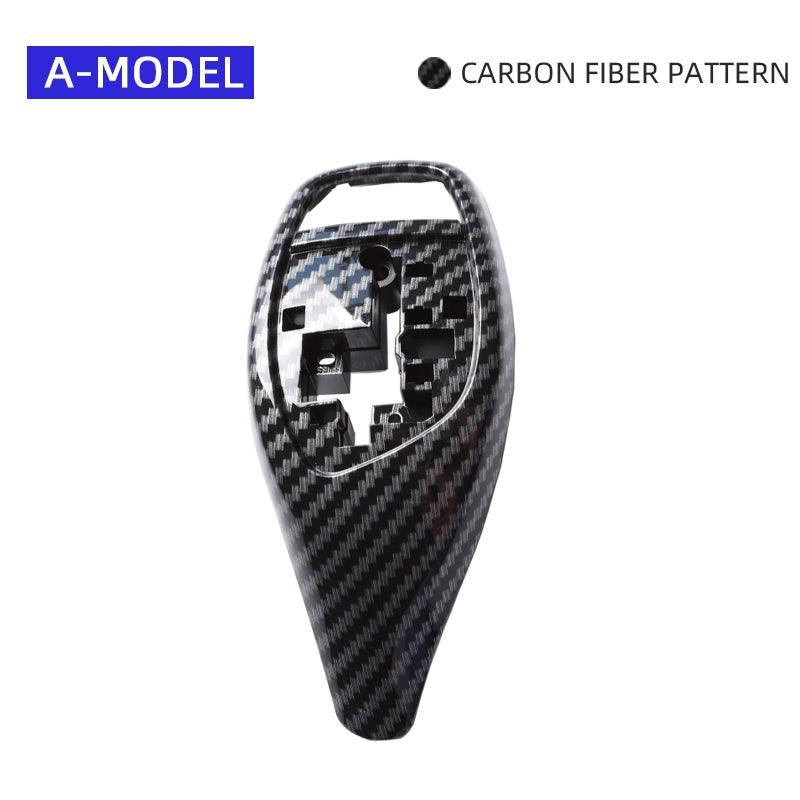 for BMW 1 2 3 4 5 6 7 Series X3 X4 Automotive Center Gear Shift Knob Shift Lever Trim Cover Auto Interior Shift Knobs Cover F30 F10 F02 F25 F26-autoydsstore