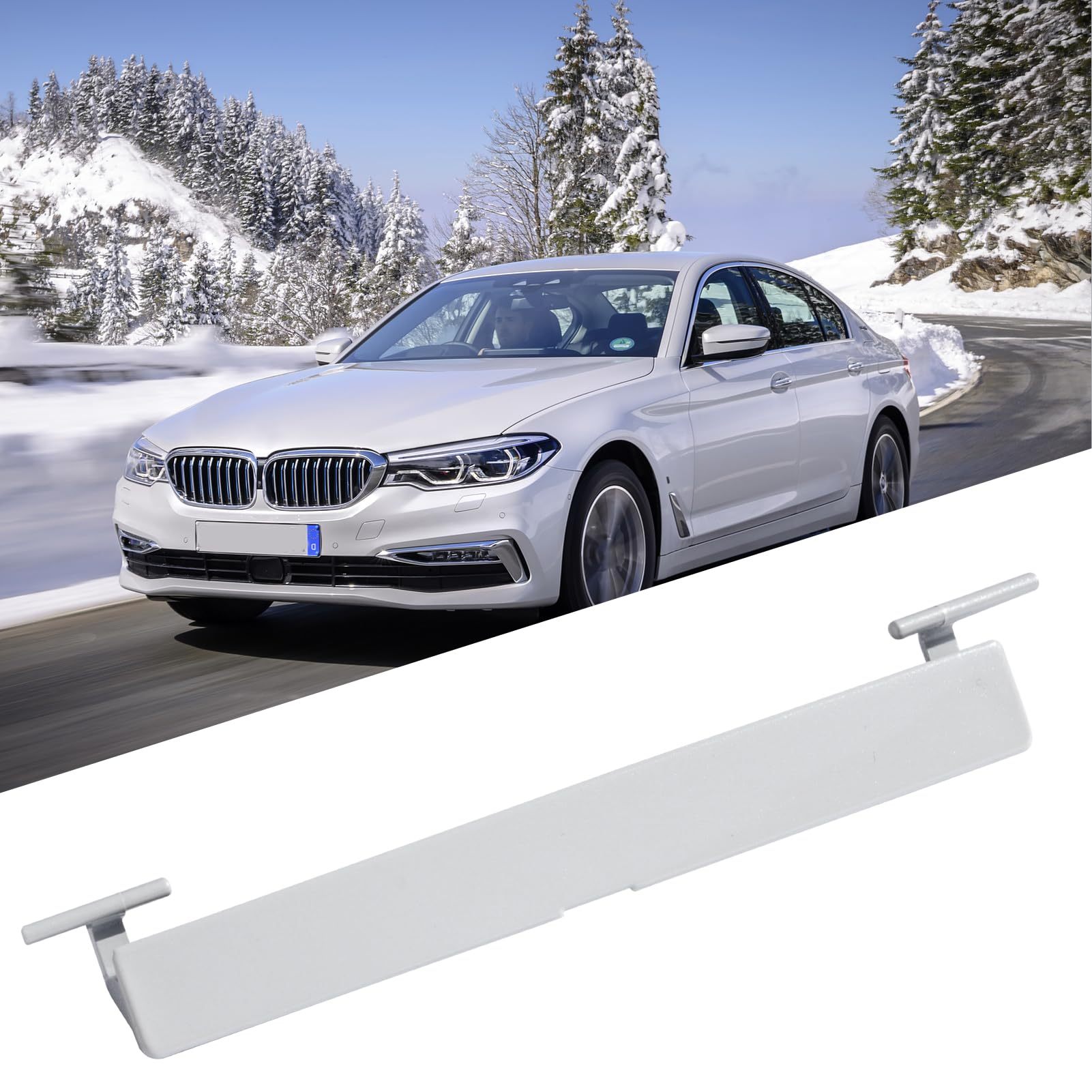 BMW Roof Rack Port Cover for 5 Series G30/G31 (2018-2023) | Mineral White Metallic | YDSSTORE