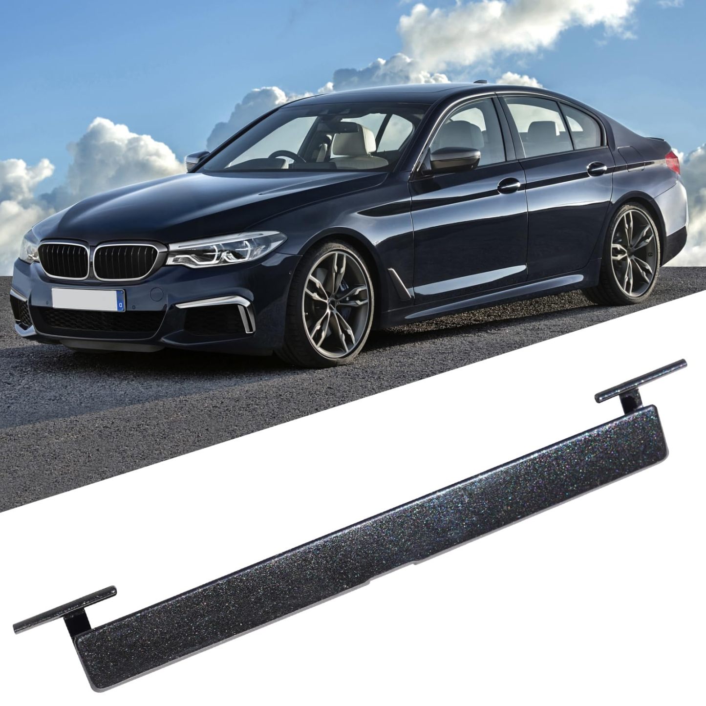 BMW Roof Rack Port Cover for 5 Series G30/G31 (2018-2023) | Black Sapphire Metallic | YDSSTORE