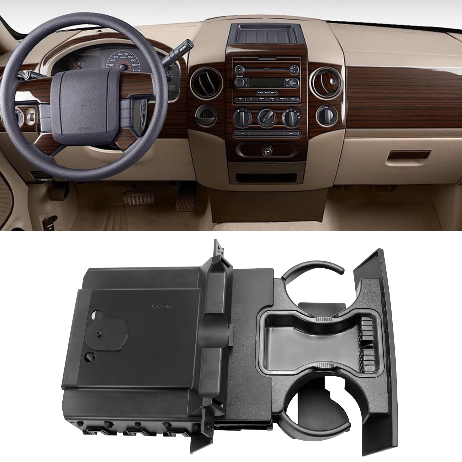Ford F150 2004-2008 Dashboard Cup Holder & Ashtray Replacement| YDSSTORE