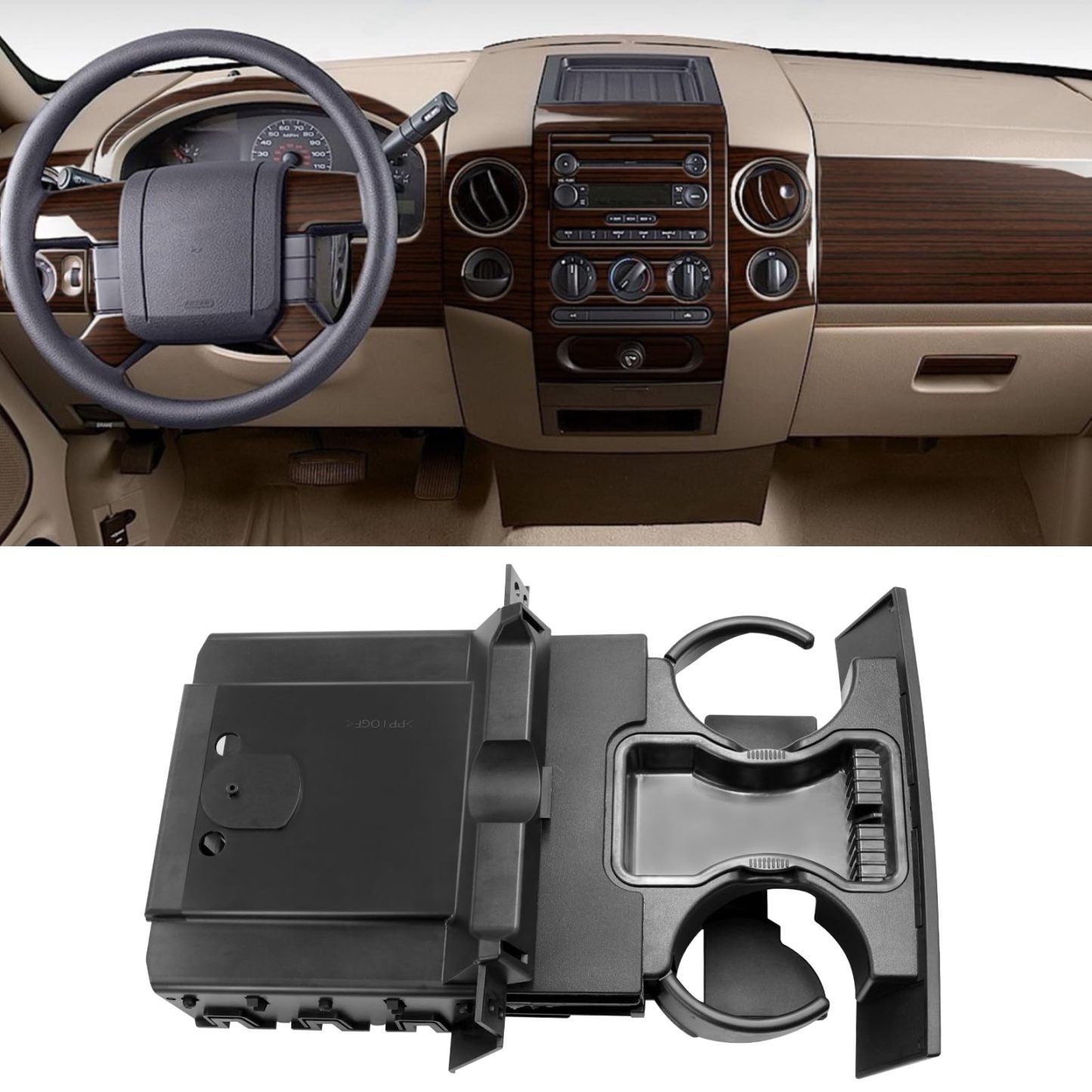 Ford F150 2004-2008 Dashboard Cup Holder & Ashtray Replacement| YDSSTORE