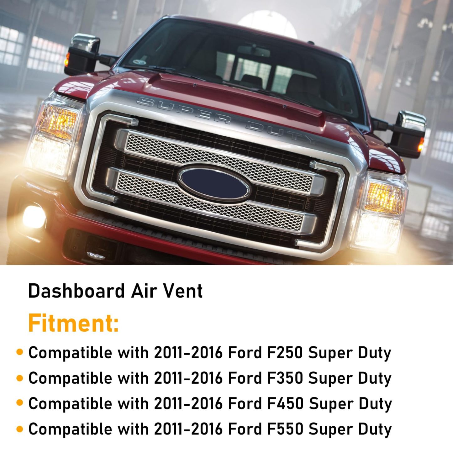 2011-2016 Ford F250-F550 Super Duty Dash Air Vent.1 PCS | YDSSTORE