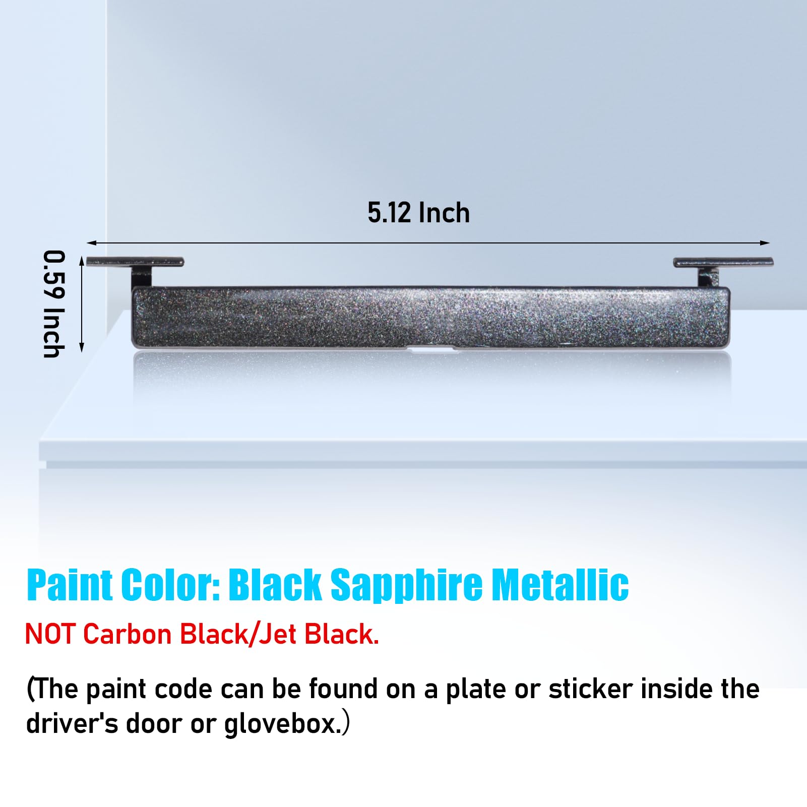 BMW Roof Rack Port Cover for 5 Series G30/G31 (2018-2023) | Black Sapphire Metallic | YDSSTORE