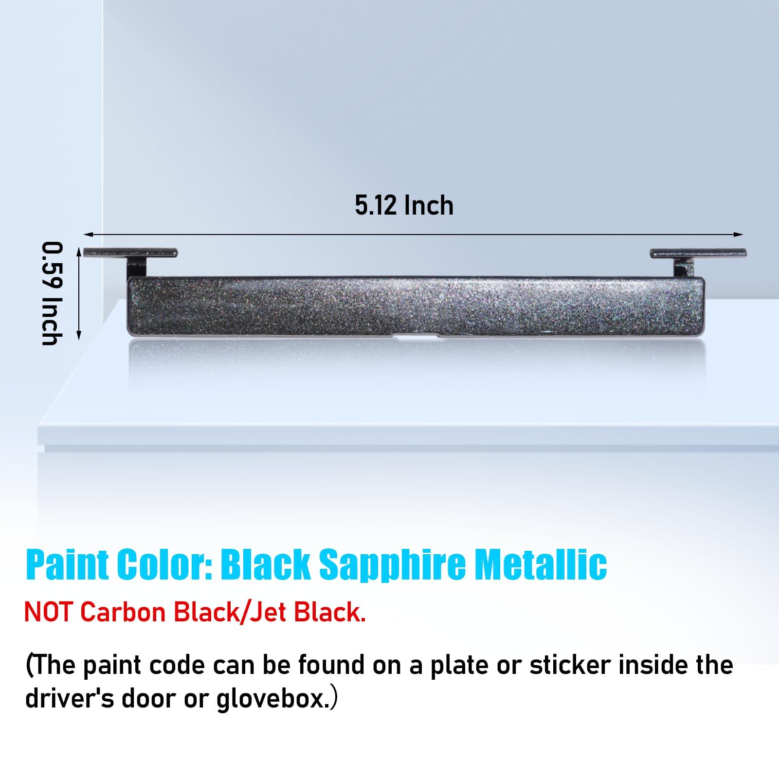 BMW Roof Rack Port Cover for 5 Series G30/G31 (2018-2023) | Black Sapphire Metallic | YDSSTORE