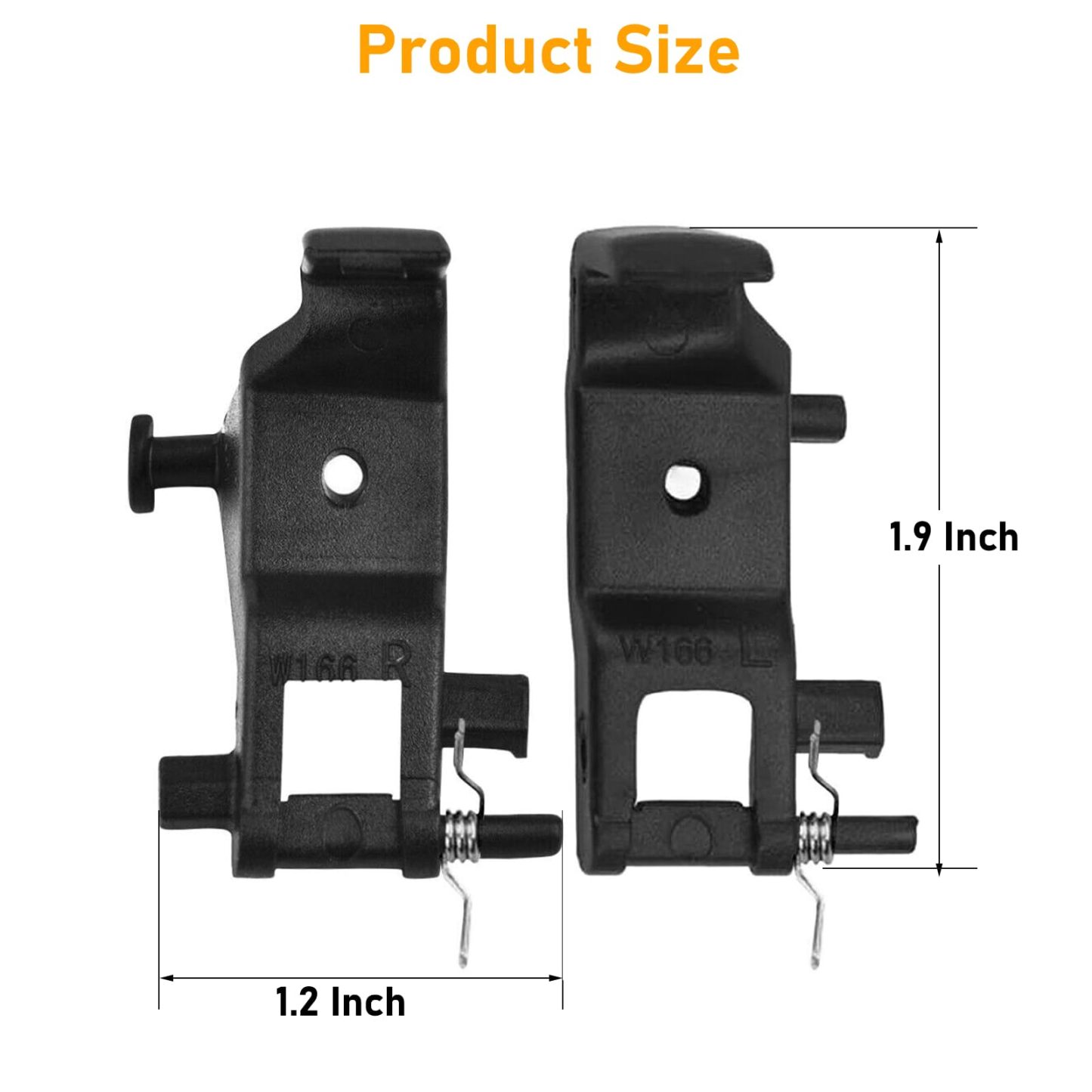 Mercedes-Benz Armrest Latch Clips for W166. X166. W292. C292 | 2012-2019 GLE/GLS Series.2PCS | Jaronx