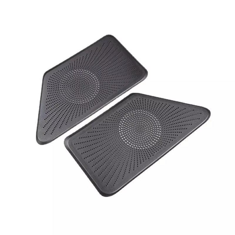 Car Under Seat Air Conditioning Outlet Vent Dust Plug Trim for BMW 5 Series F10 (2011-2017) & 7 Series F01 (2011-2015)-autoydsstore