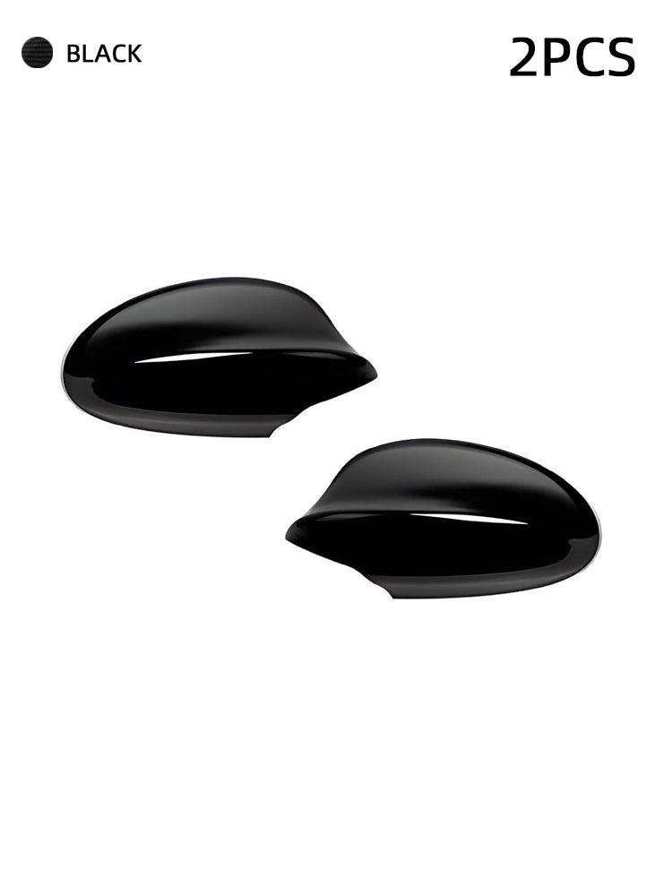 Left and Right Side Mirror Cover Caps for 2005-2008 BMW E90 E91 323i 325i 328i 335i Pre-LCI
