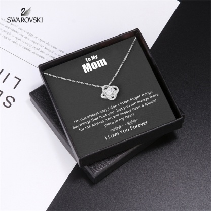 🔥Swarovski Τετράφυλλο κολιέ από τριφύλλι - το καλύτερο δώρο για τον αγαπημένο σας