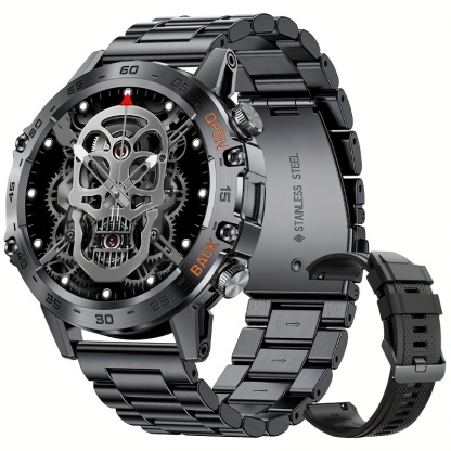 Ceas Inteligent Rotund Cu Afișaj IPS, Ceas Sport Și Fitness Rezistent La Apă, Cu Apel BT Pentru Înregistrarea Activității