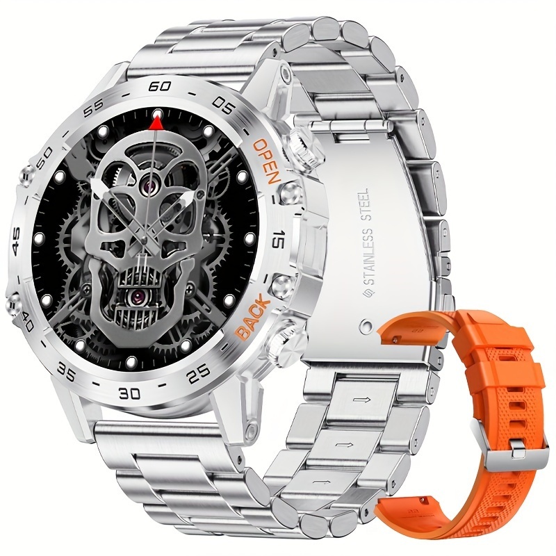 Ceas Inteligent Rotund Cu Afișaj IPS, Ceas Sport Și Fitness Rezistent La Apă, Cu Apel BT Pentru Înregistrarea Activității