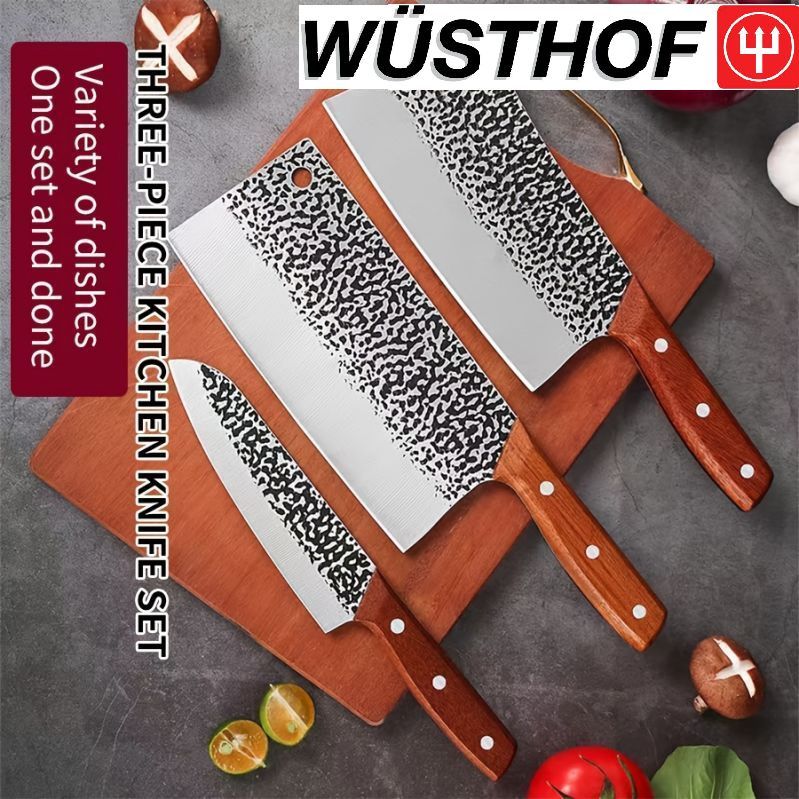 WUSTHOF sada 3 německých ručně kovaných nožů (10 let celosvětová záruka)