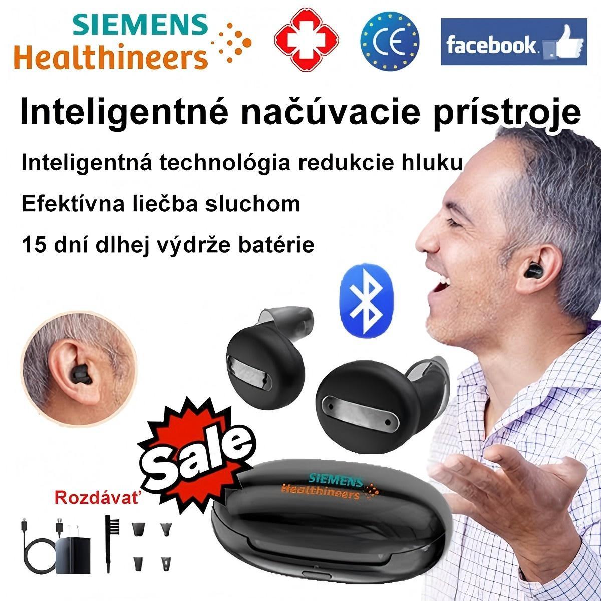 Siemens EARGO 7 OTC - CIC načúvací prístroj takmer neviditeľné, dobíjacie a adaptívne, schválené cca