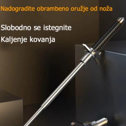 Prijenosna teleskopska palica može se koristiti za samoobranu - zaštitite sebe i svoje najdraže i povećajte svoje samopouzdanje! ” 💪🌆